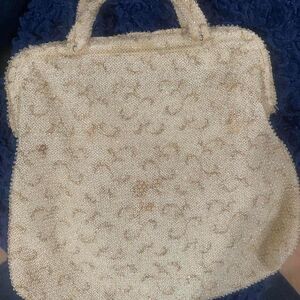 Unbranded Women's Cream and White Bag